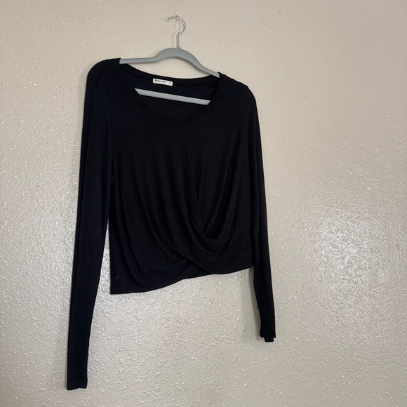 Marine Layer Lexi Rib Twist Front Long Sleeve Top - Picture 6 of 6